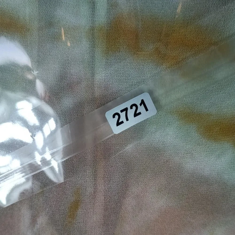 Young Fabulous & Broke Dress Medium Tie Dye Semi Sheer Boho Bell Sleeve - Picture 7 of 7